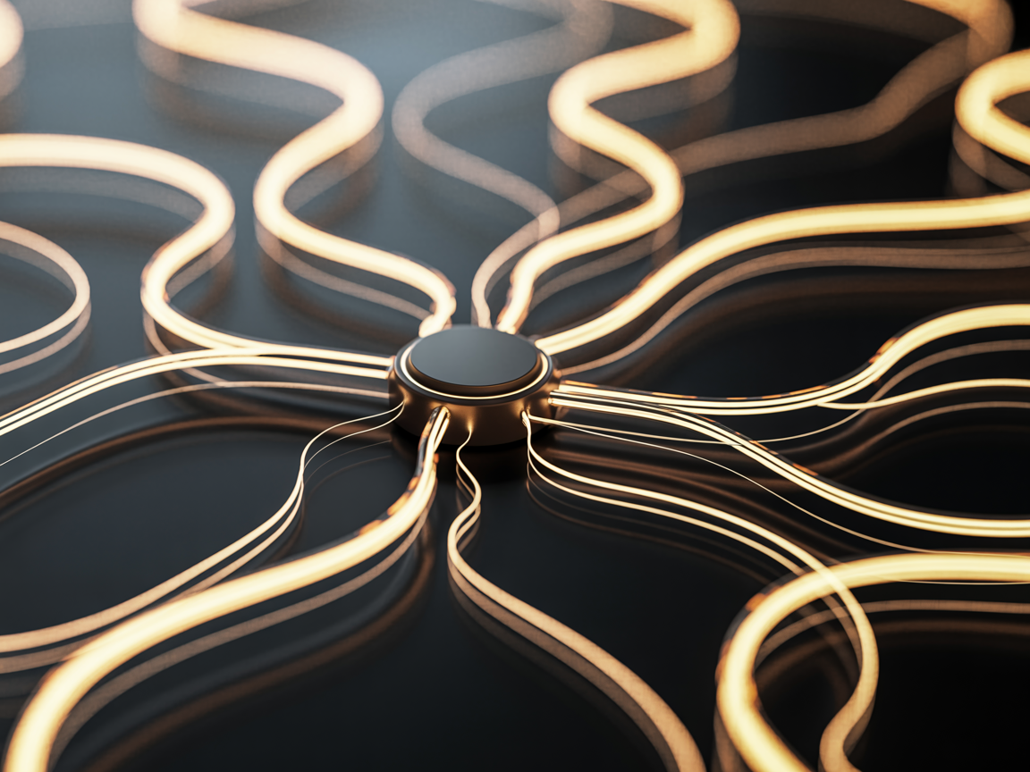 AI neural network visualization