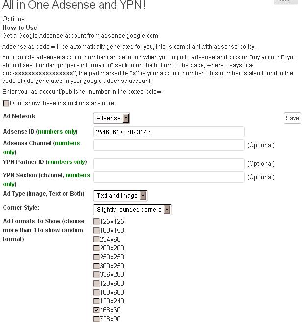 WordPress plug-in to automatically show adsense ads and optimize them